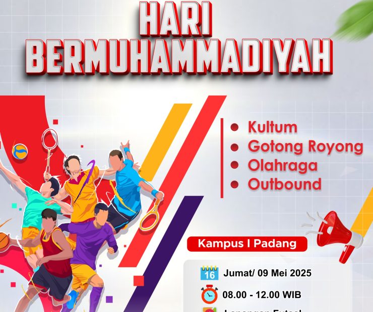 Kegiatan Hari Bermuhammadiyah UM Sumbar